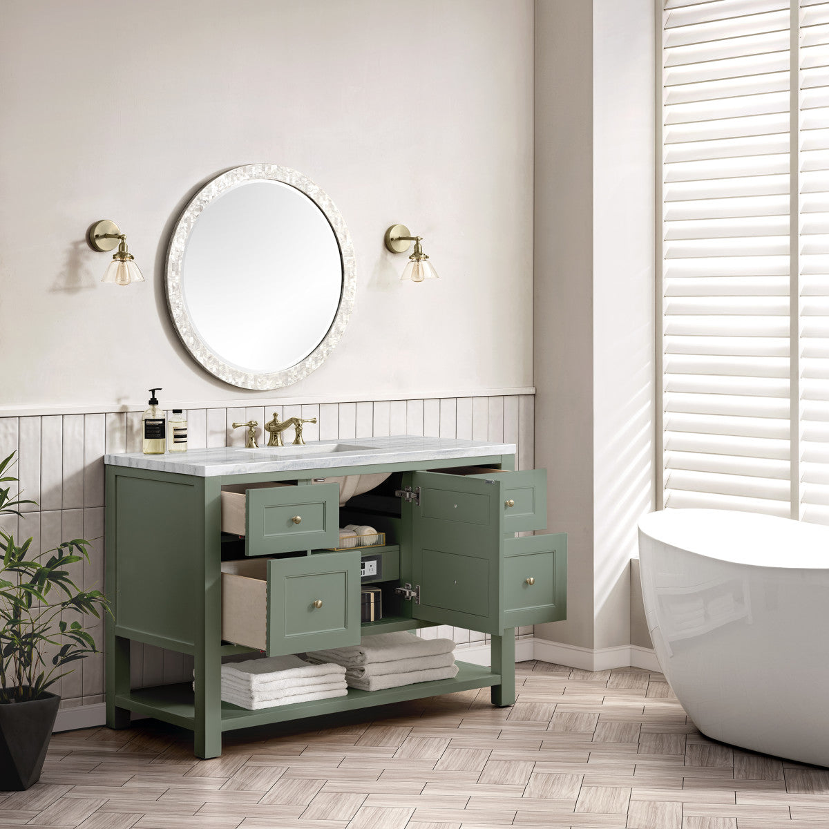 Breckenridge 48" Single Vanity Cabinet