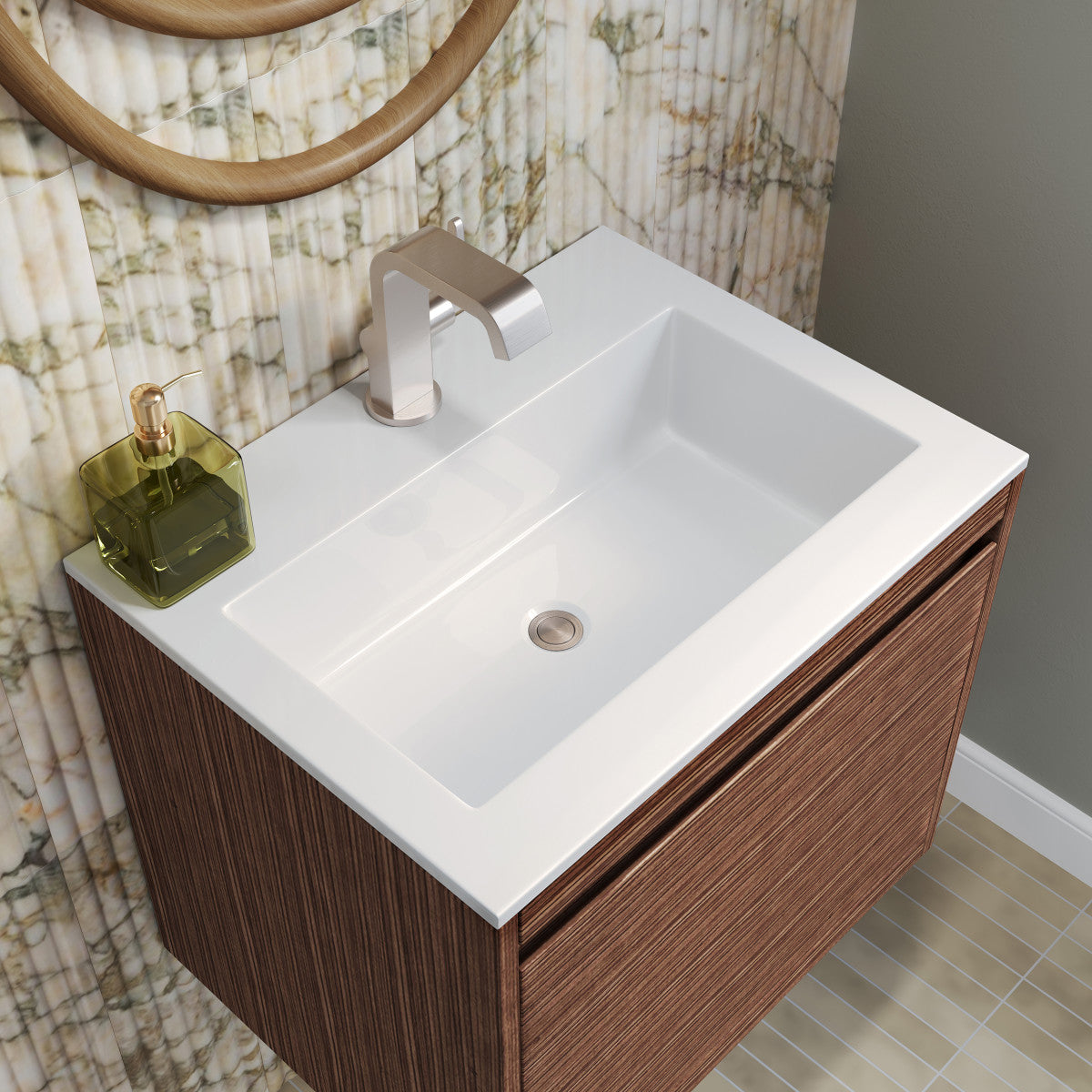 Mantova 23.6" Single Vanity Cabinet