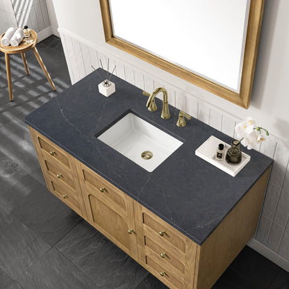 Laurent 48" Single Vanity Cabinet, Light Natural Oak