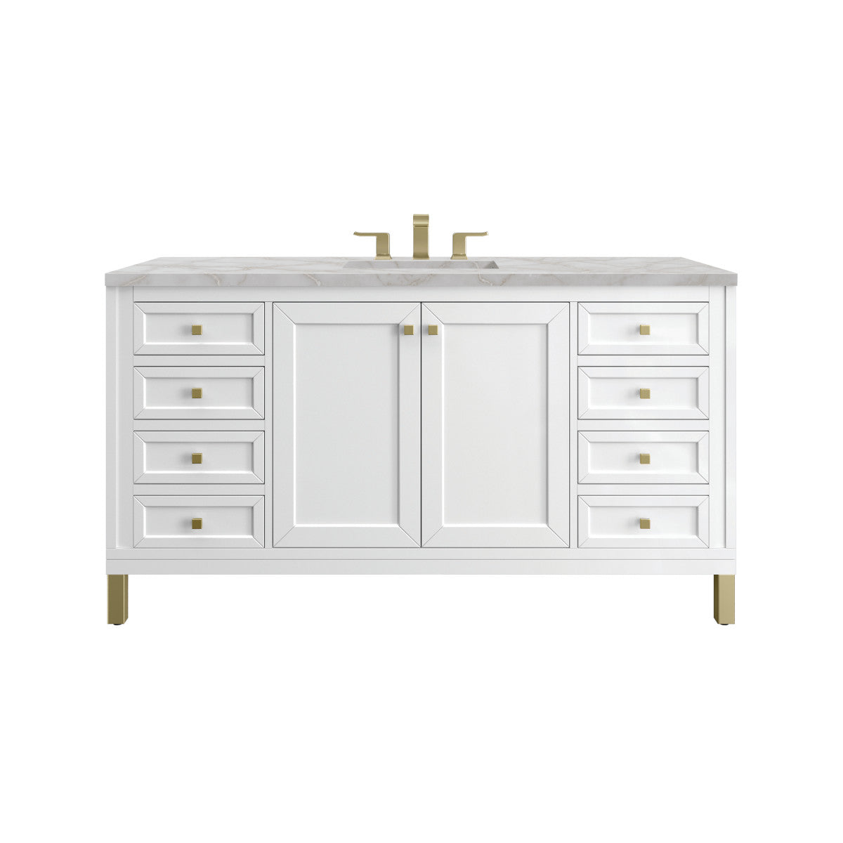 Chicago 60" Single Vanity Cabinet