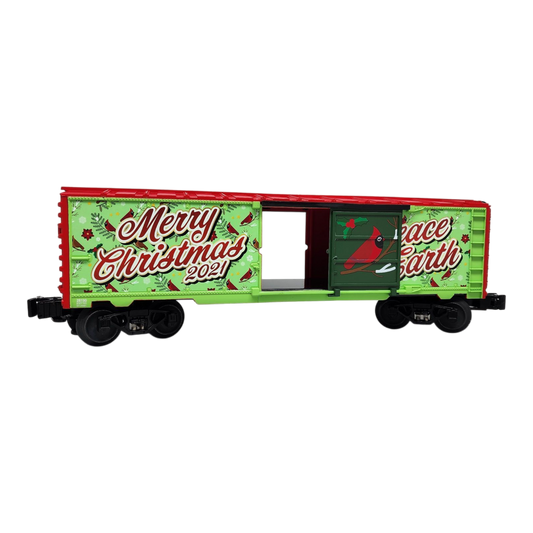 Christmas Box Car - O-27 Gauge