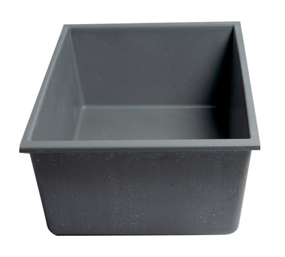 ALFI brand AB3322UM 33" Single Bowl Undermount Granite Composite Kitchen Sink