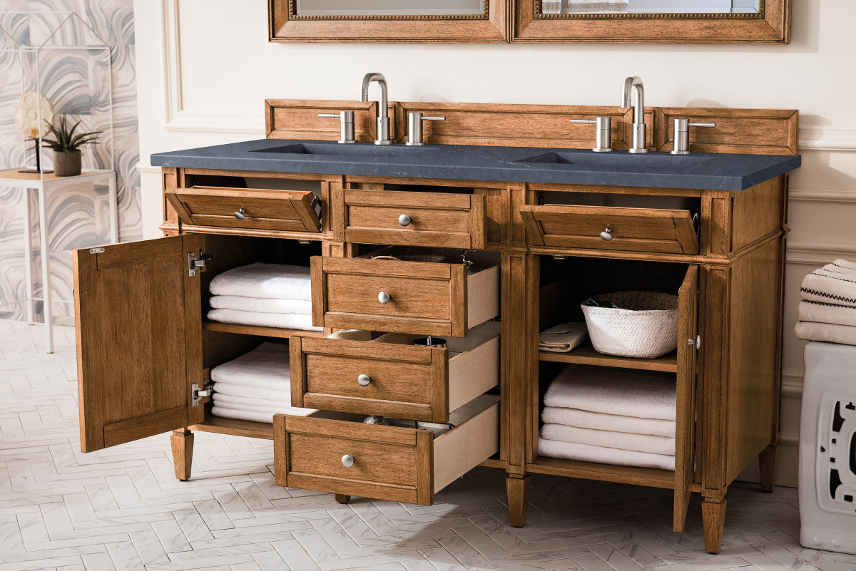 Brittany 60" Double Vanity Cabinet