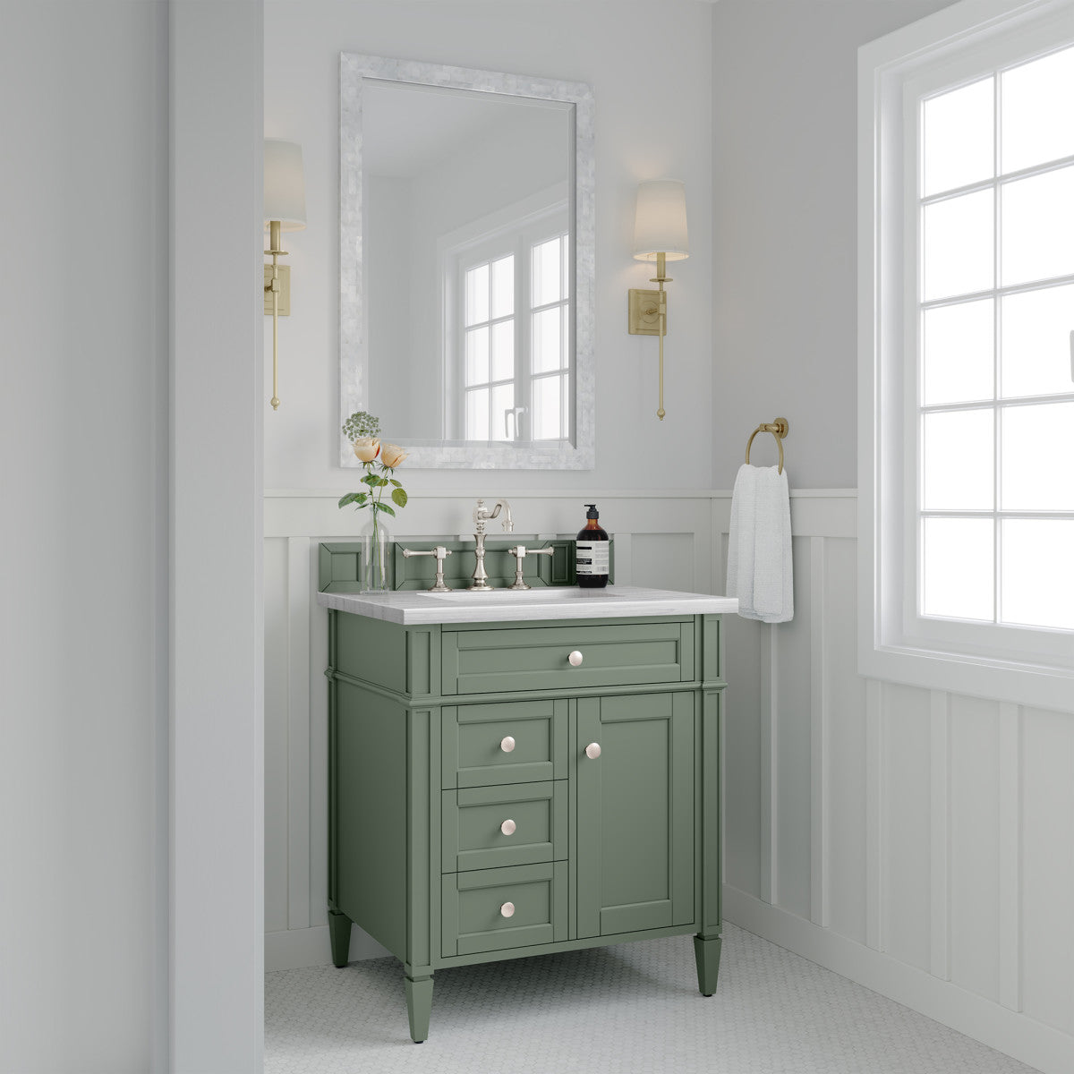 Brittany 30" Single Vanity Cabinet