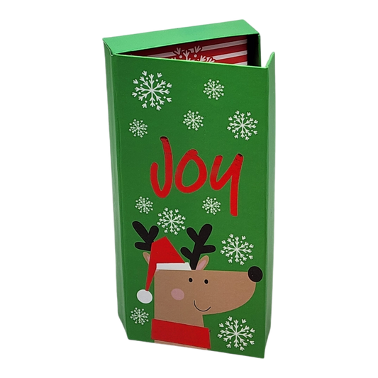 Money / Gift Card Holder - Joy Reindeer