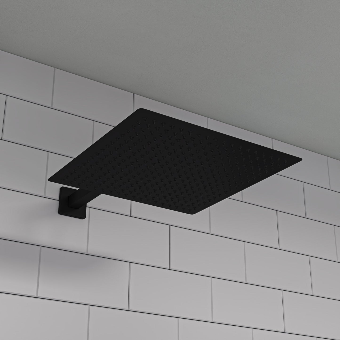 ALFI brand RAIN16S 16" Square Ultra-Thin Rain Shower Head