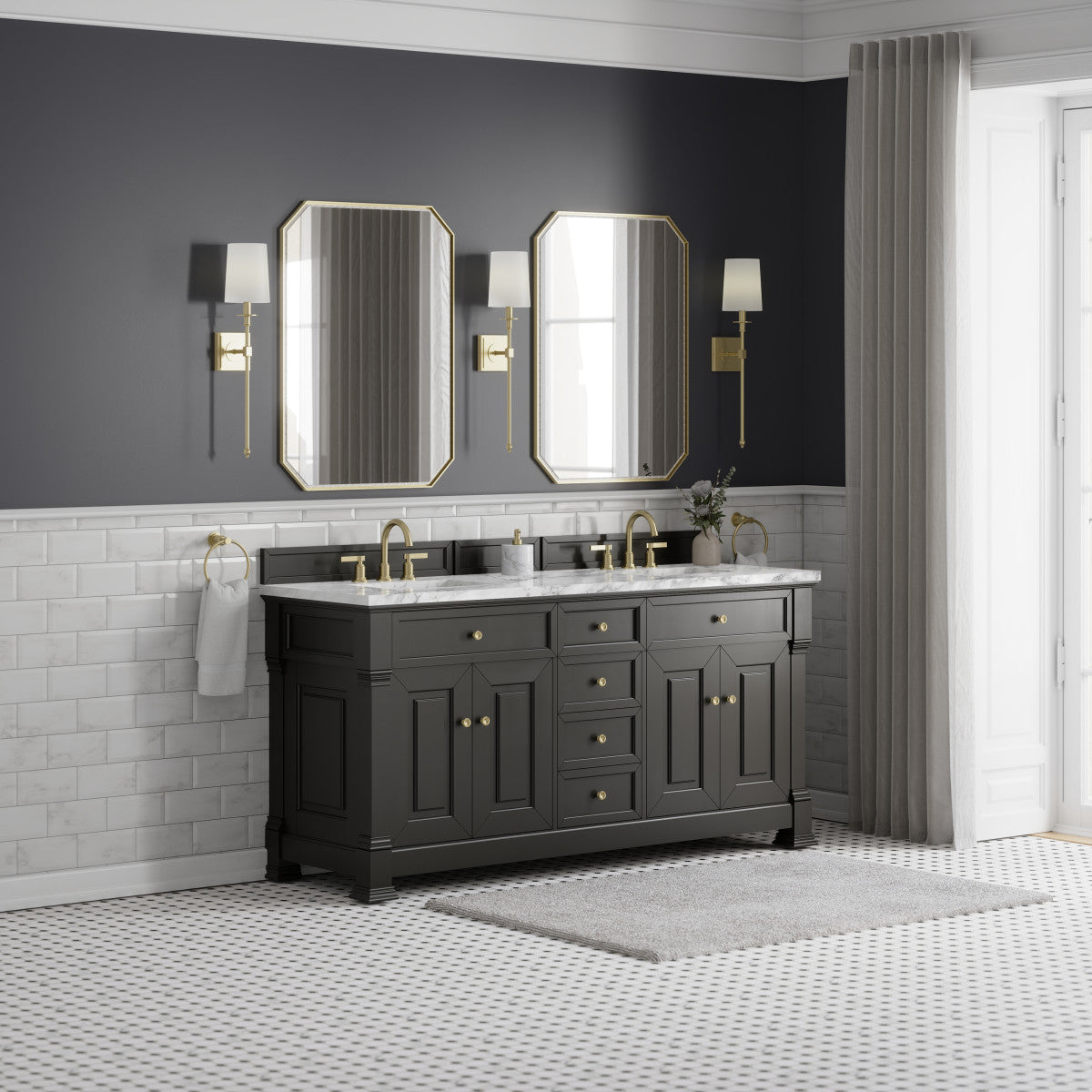 Brookfield 72" Double Vanity