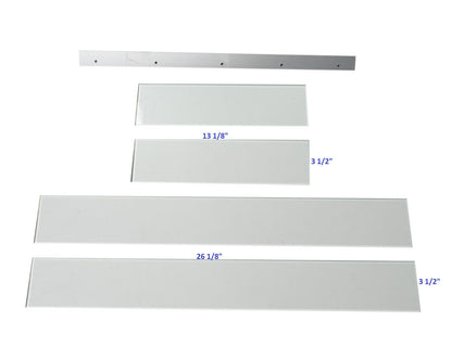 ALFI brand  ABMC4228BT 42" x 28" Triple Door LED Light Bluetooth Medicine Cabinet