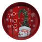 Huge Deep Round 13.5" Tray - Ho Ho Ho