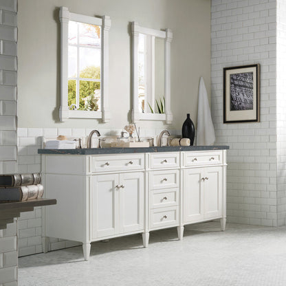 Brittany 72" Double Vanity in Bright White