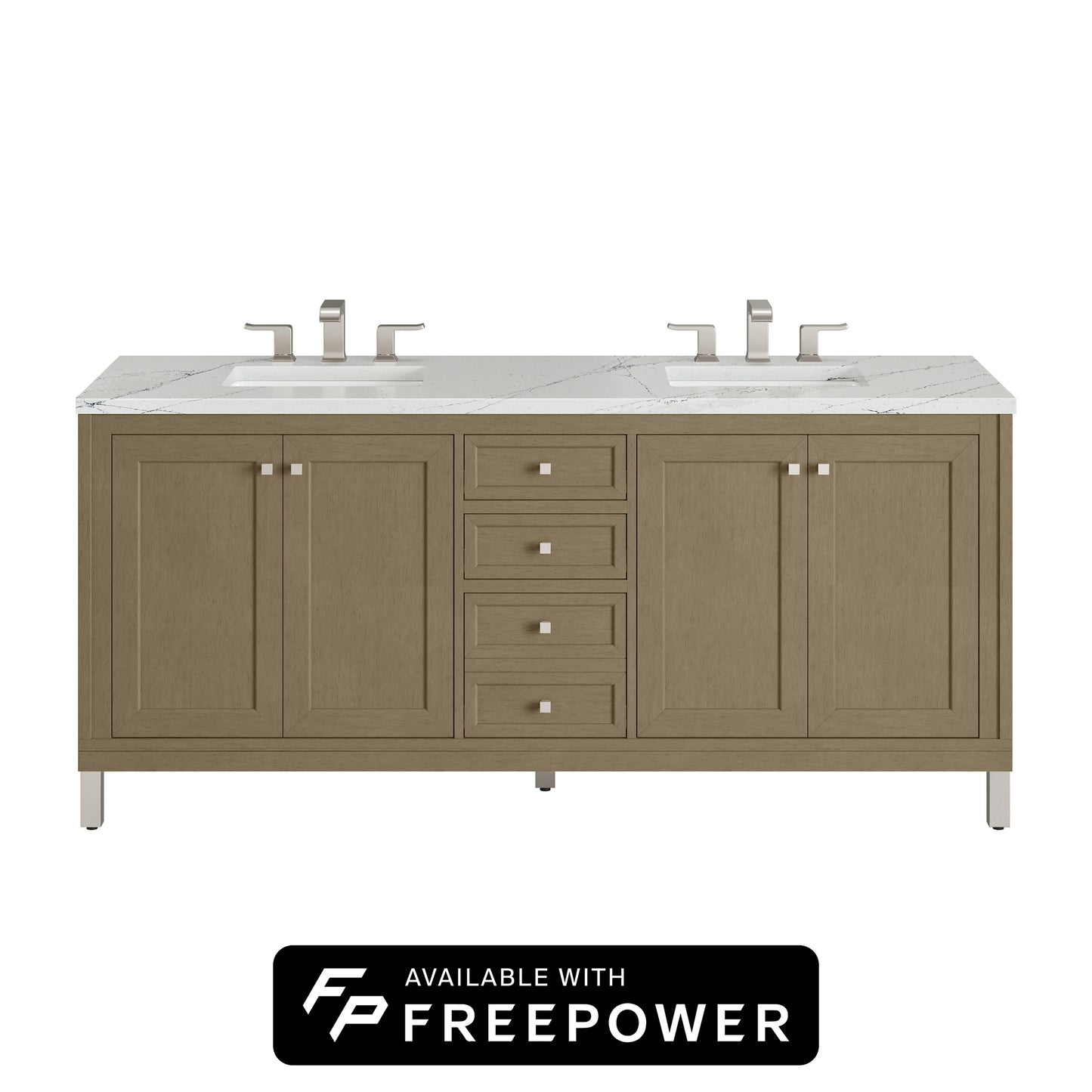 Chicago 72" Double Vanity
