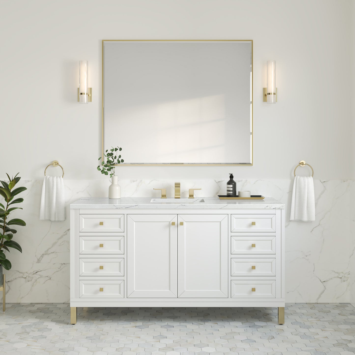 Chicago 60" Single Vanity