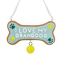 I Love My Granddog Ornament