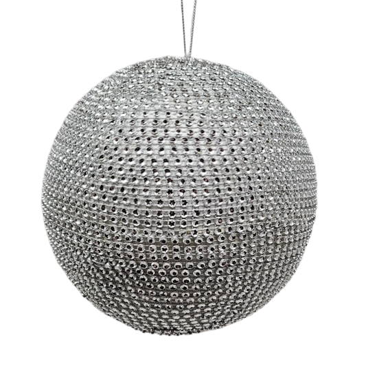 Mirror Sequin Oversized Ball Ornament -