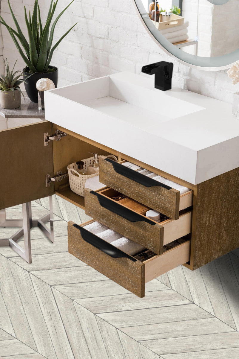 Columbia 36" Single Wall Mount Vanity Cabinet