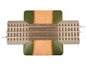 O-Gauge FasTrack  O36 Grade Crossing