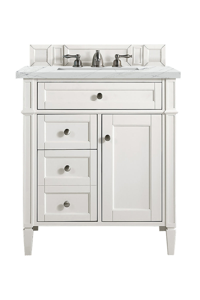 Brittany 30" Single Vanity in Bright White