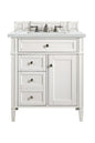 Brittany 30" Single Vanity in Bright White