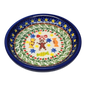 Ceramic Snack Plate - Gingerbread Joy Pattern