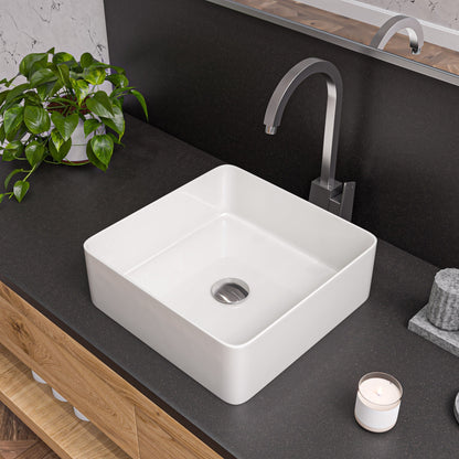 ALFI brand AB3470 Gooseneck Single Hole Bathroom Faucet