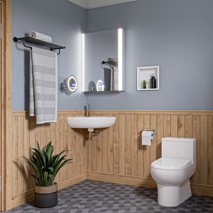 ALFI brand AB9538 26" Towel Bar & Shelf