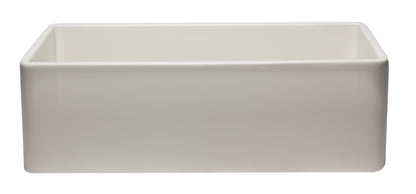 ALFI brand AB3320SB 33 inch Black Reversible Single Fireclay Farmhouse Kitchen Sink