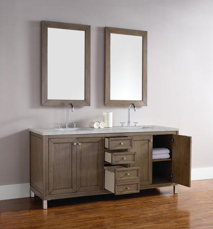 Chicago 72" Double Vanity Cabinet