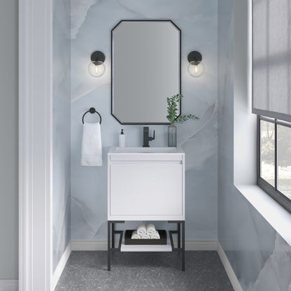 Mantova 23.6" Single Vanity Cabinet