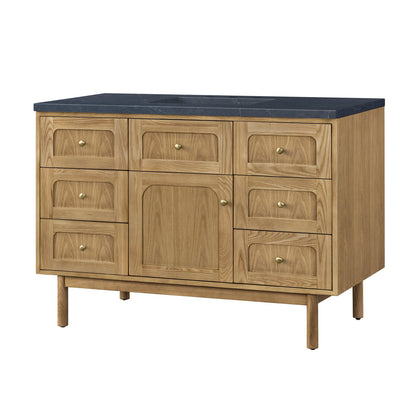 Laurent 48" Single Vanity Cabinet, Light Natural Oak