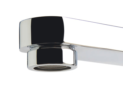 ALFI brand AB2703 Deck Mounted Tub Filler and Round Hand Held Shower Head