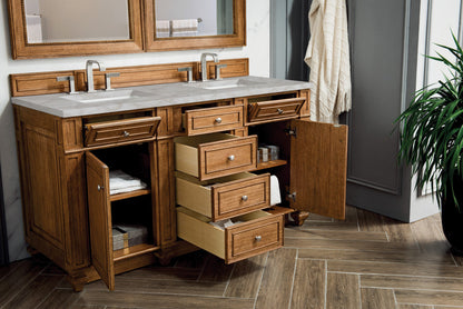 Bristol 60" Double Vanity Cabinet