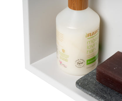 ALFI brand ABNC1212 12" x 12"  Square Single Shelf Bath Shower Niche