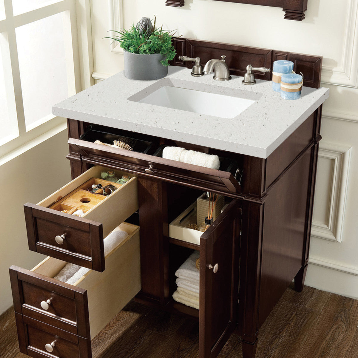 Brittany 30" Single Vanity Cabinet