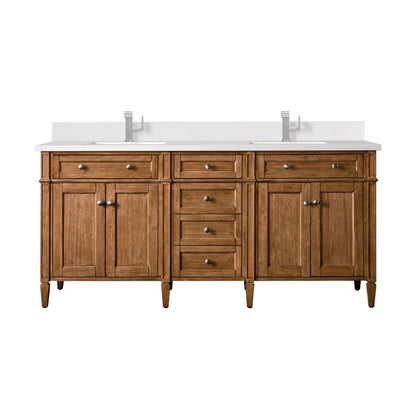 Brittany 72" Double Vanity Cabinet
