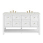 Breckenridge 60" Double Vanity