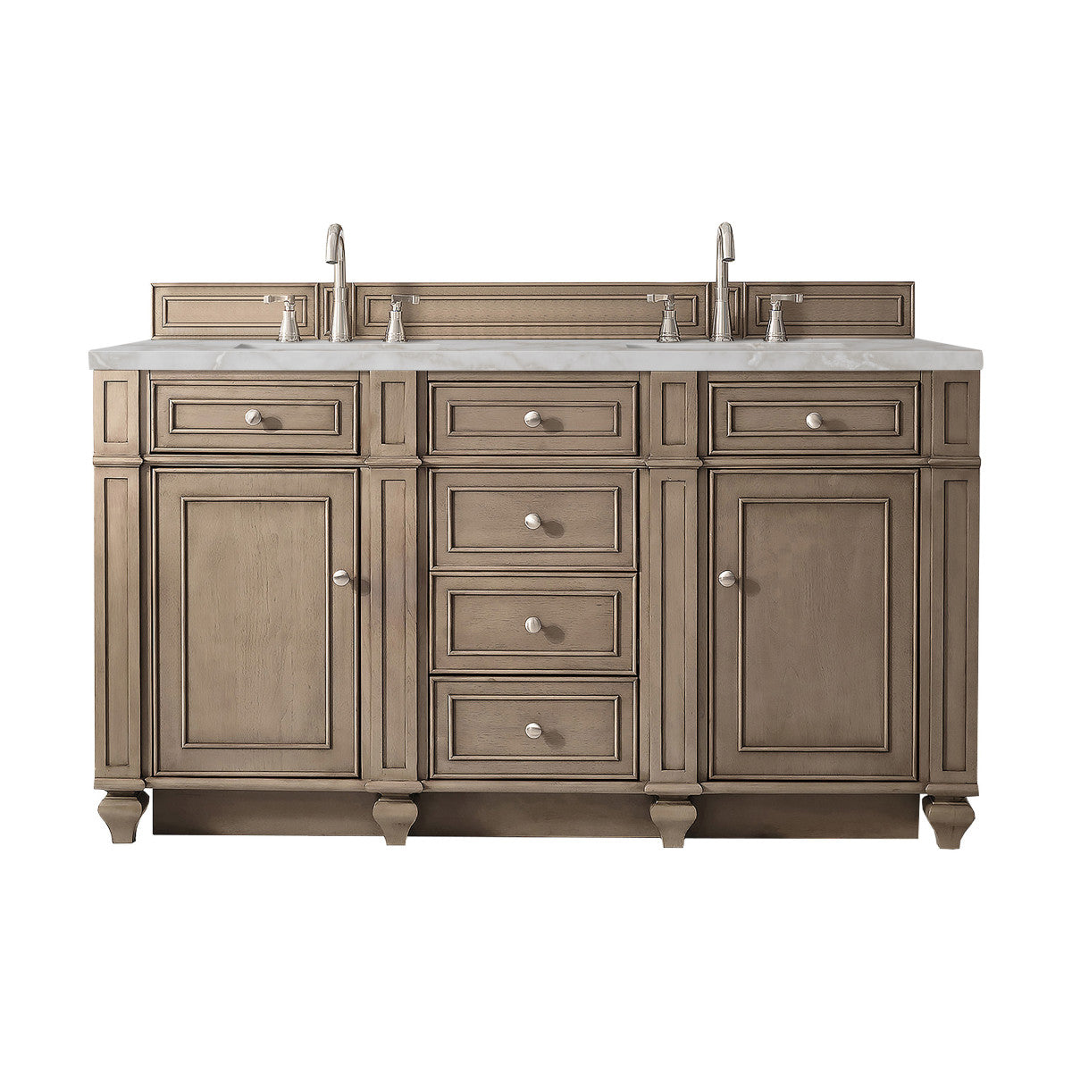Bristol 60" Double Vanity Cabinet