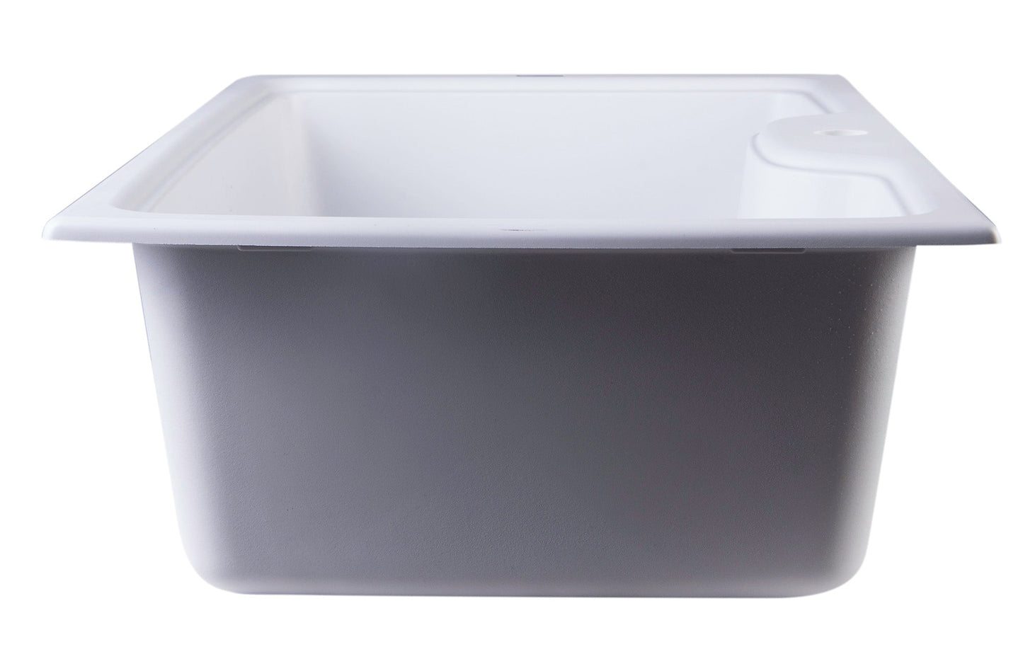 ALFI brand AB3520DI 35" Drop-In Single Bowl Granite Composite Kitchen Sink