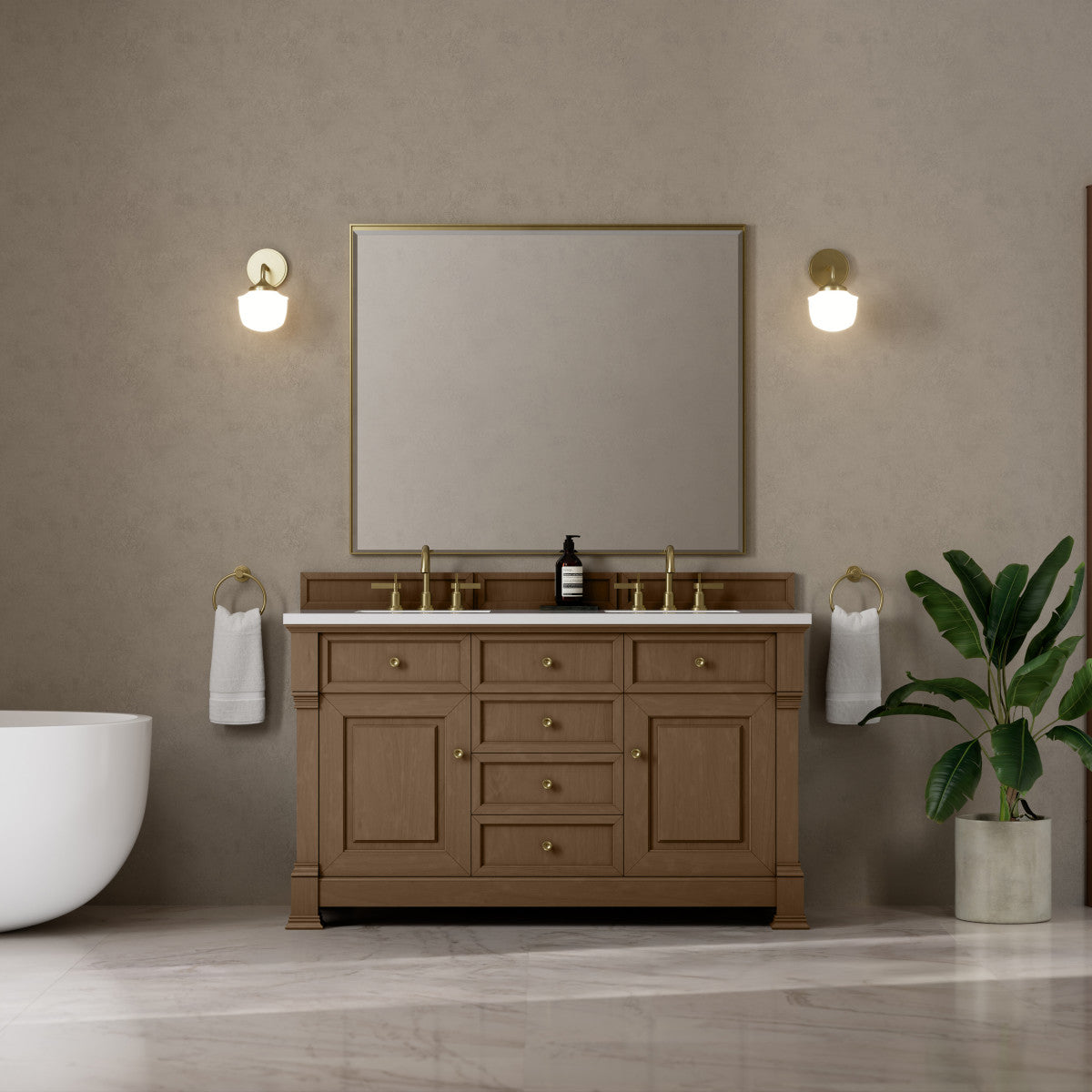 Brookfield 60" Double Vanity