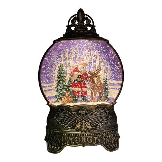 Santa's Enchanted Snow Globe