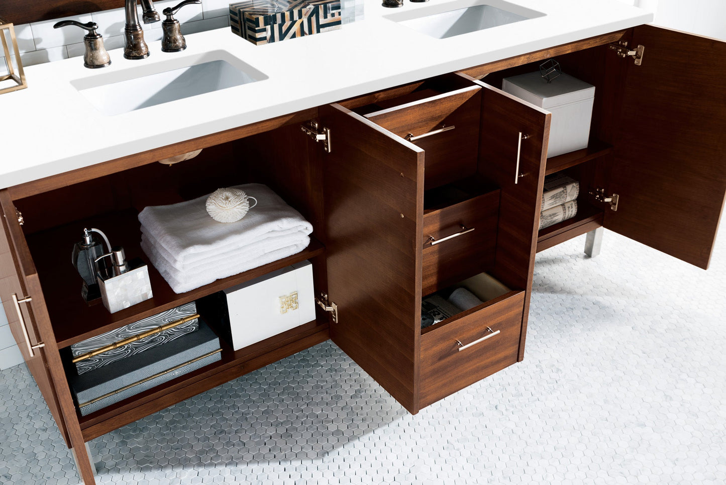 Metropolitan 72" Double Vanity Cabinet