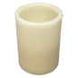 LED Straight Edge Candle - Bisque 3X4
