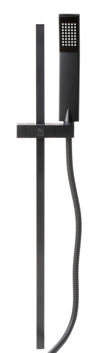 ALFI brand AB7606 Square Sliding Rail Hand Shower Set