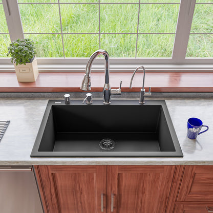 ALFI brand ABKF3783 Gooseneck Pull Down Kitchen Faucet