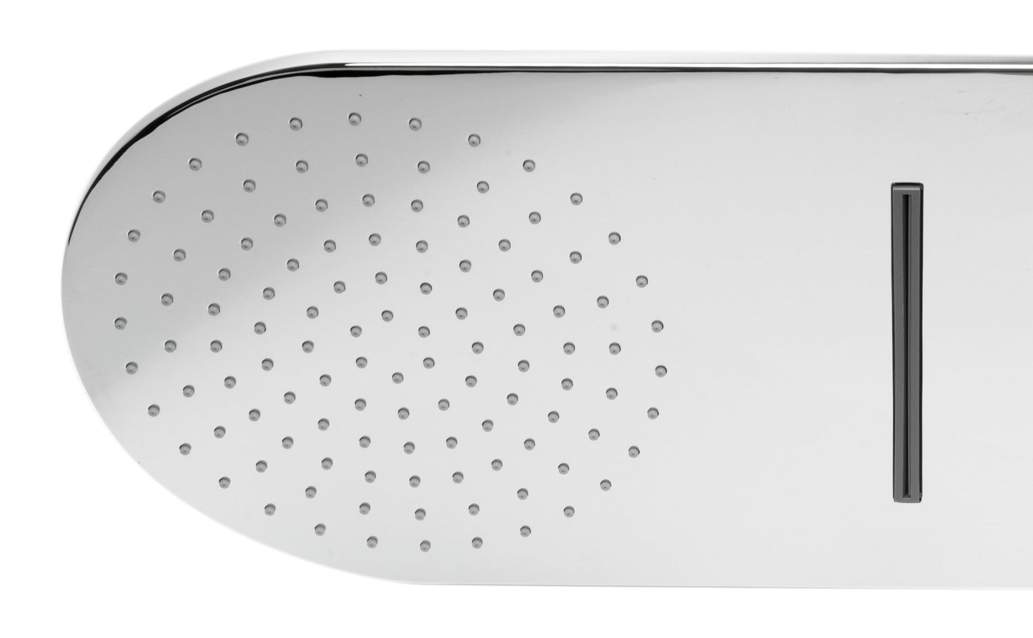 ALFI brand RAIN10RW 10" Wall-Mounted Square Waterfall Rain Shower Head