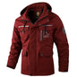 Men's Casual Waterproof Windbreaker Bomber Jacket