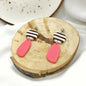Women's Stylish Earrings, Hand Crafted Polymer Clay Earrings, Nickel | Gift Shop & Gift Wrapping | Under $100 | Kitchen + Metal