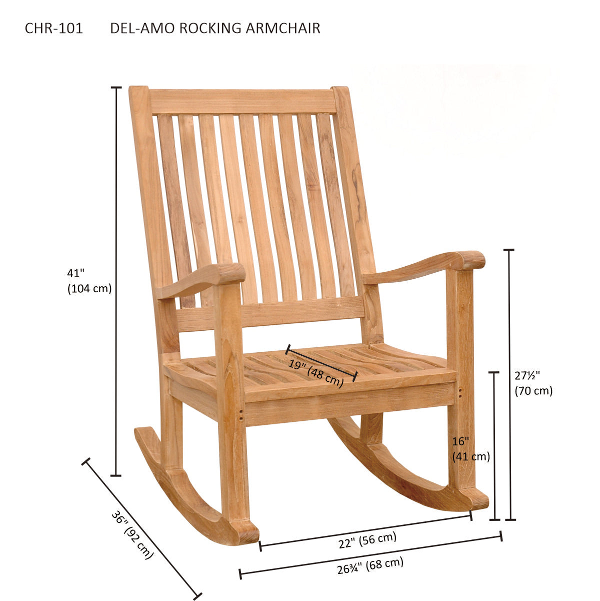Set-47 Rocking Chair Set
