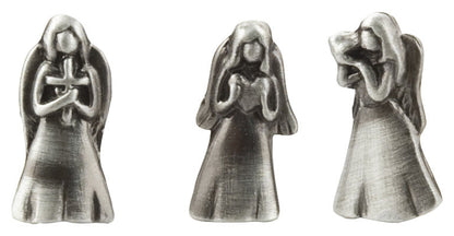The Three Angels Prayer Box  Charm