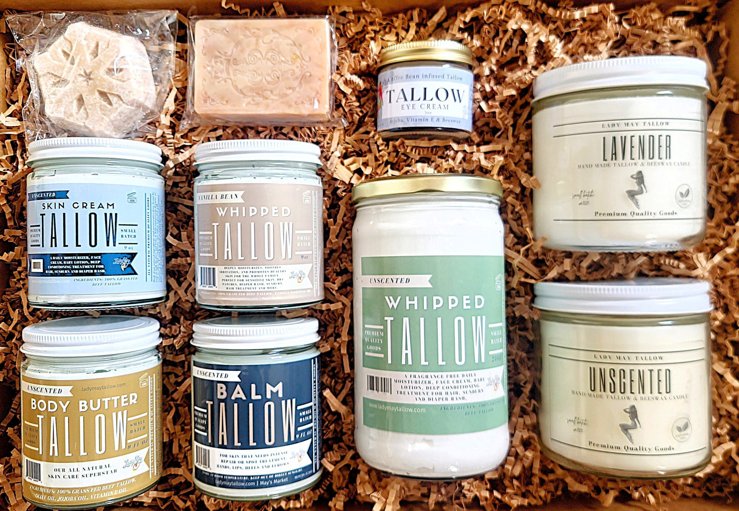 Ultimate Tallow Skincare Gift Set (Set of 10)