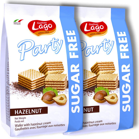 Lago Party Wafer Hazelnut Sugar Free